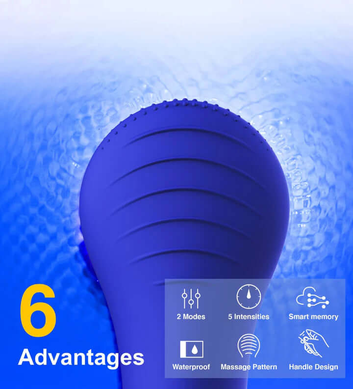 Brosse nettoyante pour le visage - Étanche et rechargeable