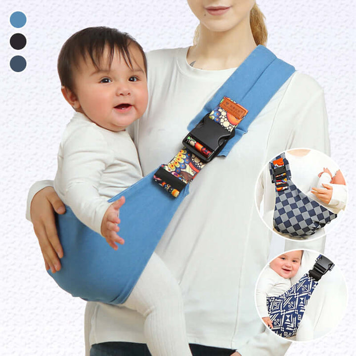 Porte-bébé ergonomique avec bretelles réglables