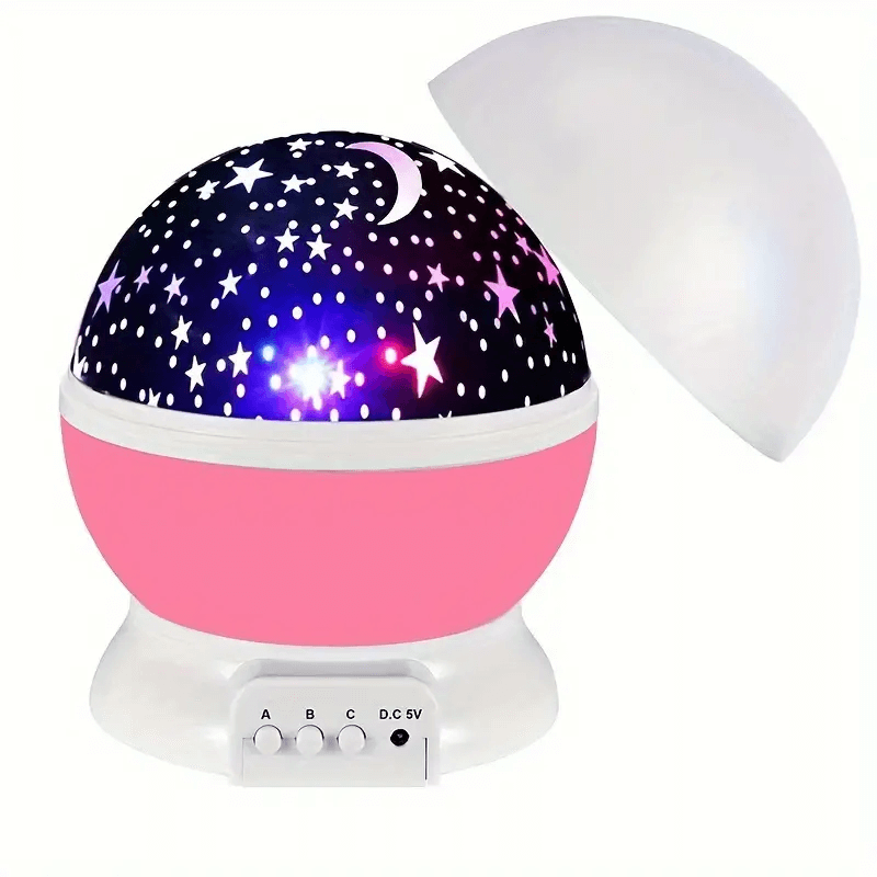 Veilleuse projecteur d'étoiles pour enfants