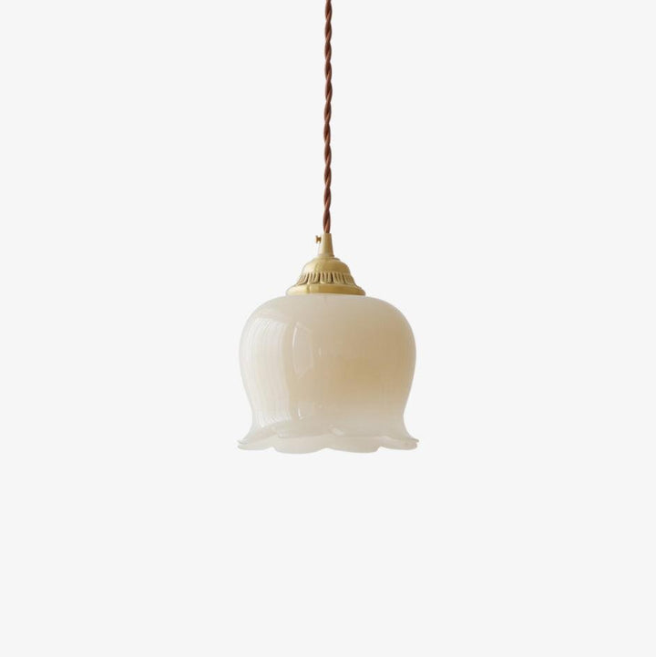 Blüten-Pendelleuchte - 14cm Durchmesser