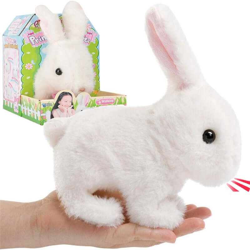 Lapin en peluche interactif - un ami câlin avec des fonctions