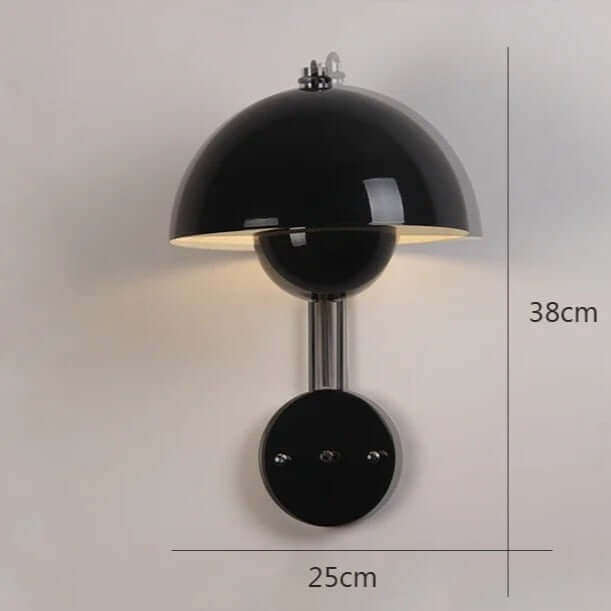 Moderne LED-Wandleuchte Blume