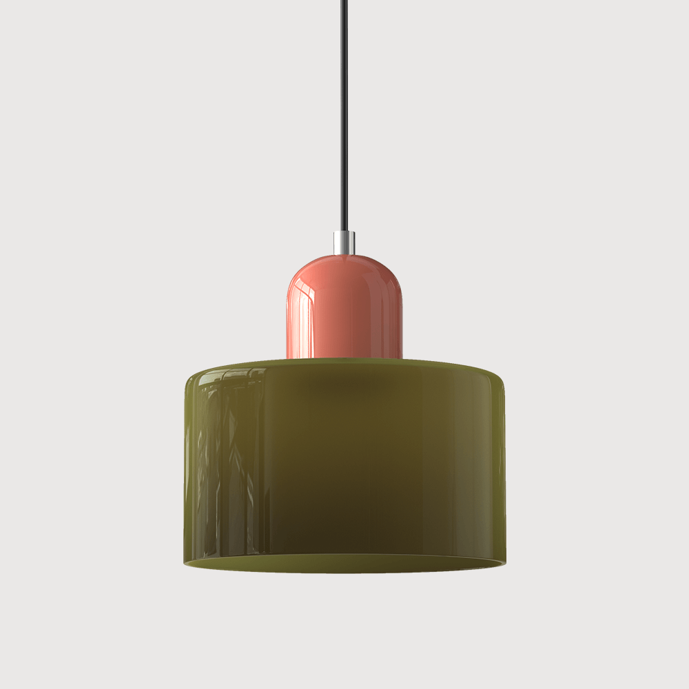 Bauhaus Glaspendelleuchte Modern