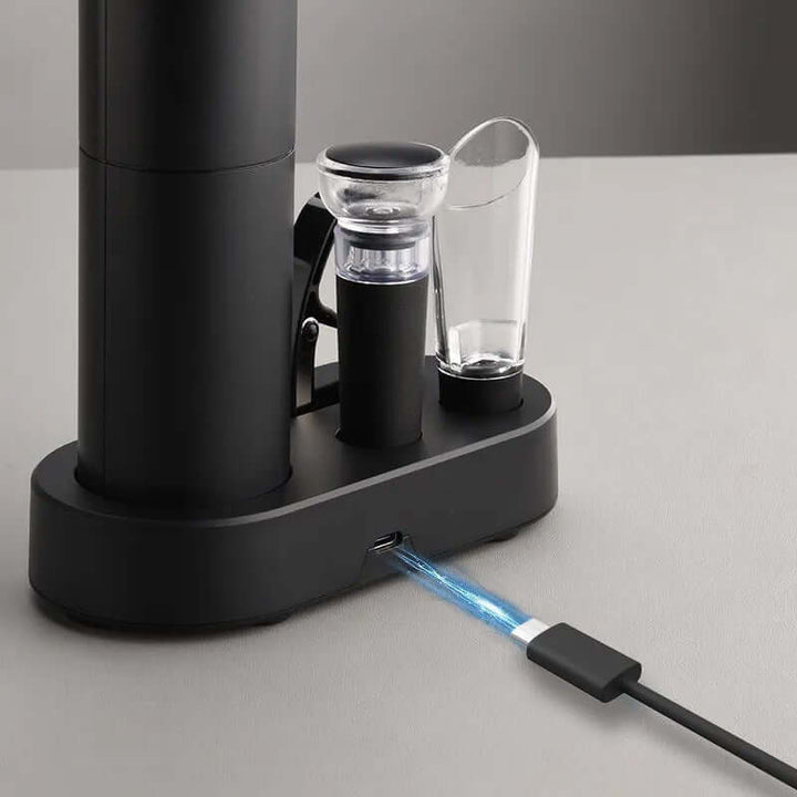 Elektrischer Weinöffner mit Zubehör