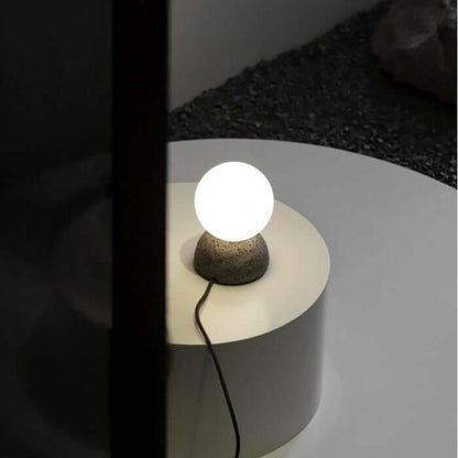 Hängeleuchte Zement & Glas Designleuchte
