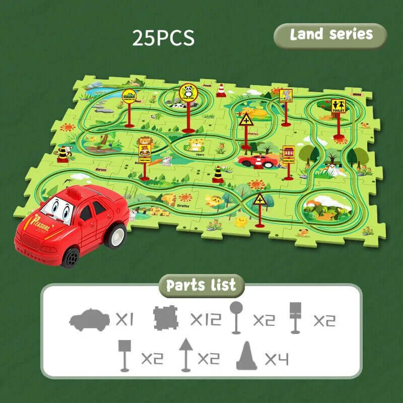 Fahrzeug-Puzzle für Kinder - Lernspaß & Feinmotorik