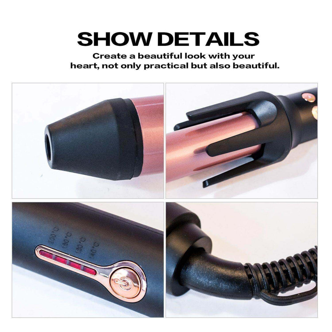 Fer à friser automatique avec fonction rotative