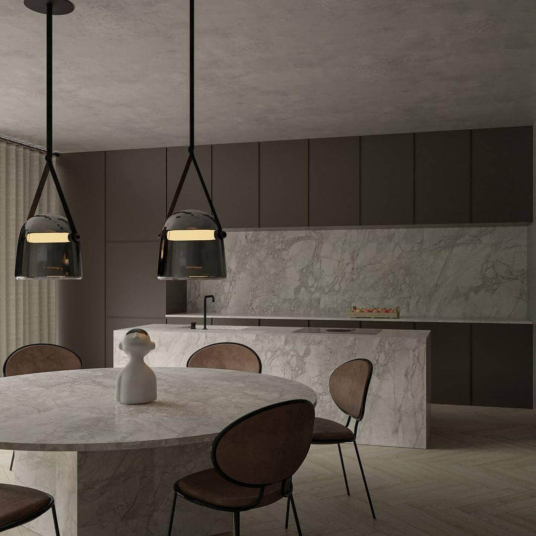 Elegante LED Pendelleuchte
