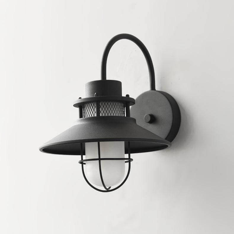 Außenwandleuchte Industrial Design Metall & Glas IP65