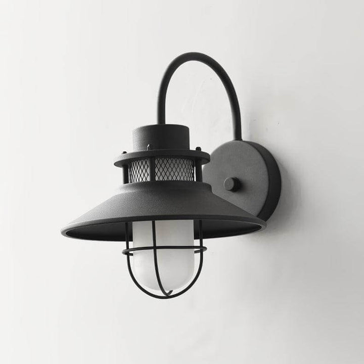 Außenwandleuchte Industrial Design Metall & Glas IP65