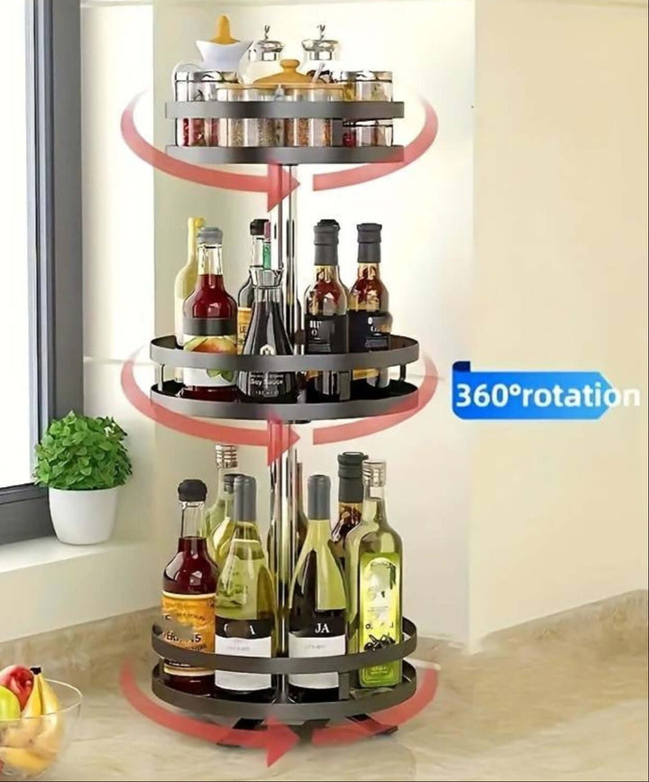 Étagère de rangement rotative TwistRack 360°