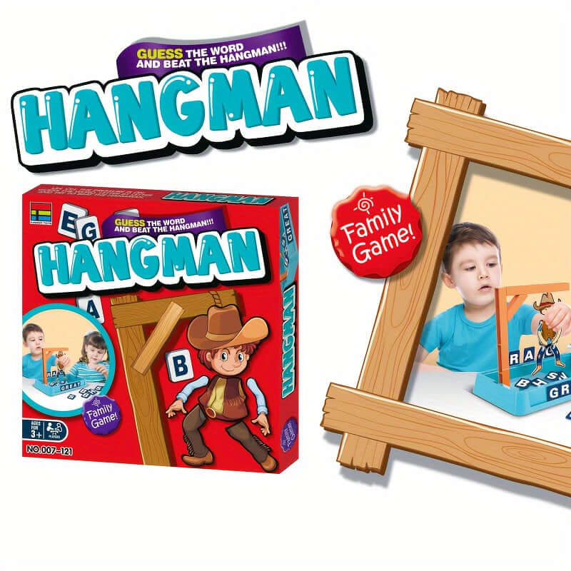 Cowboy-Galgenraten - Lernspiel für Kinder