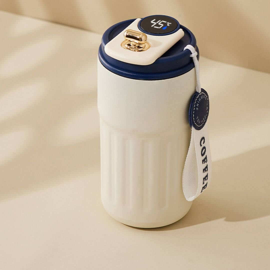 Mug isotherme 450 ml avec affichage LED de la température