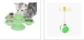 Jouet pour chat avec griffoir et moulin à vent - Interactif