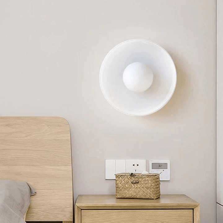 Runde LED Deckenleuchte Modern Glas Lampe