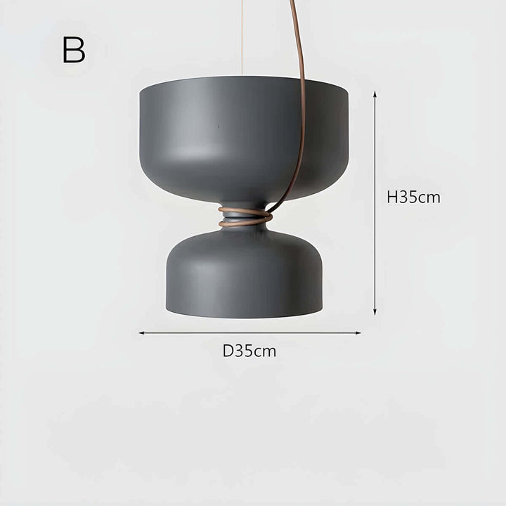 Geometrische LED Pendelleuchte Modernes Design
