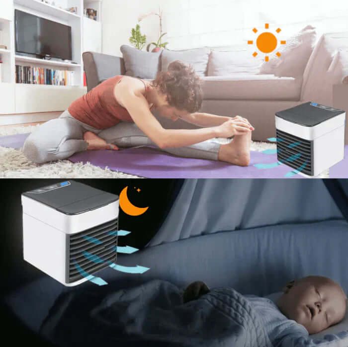 Tragbare Mini-Klimaanlage 3-in-1 Luftkühler