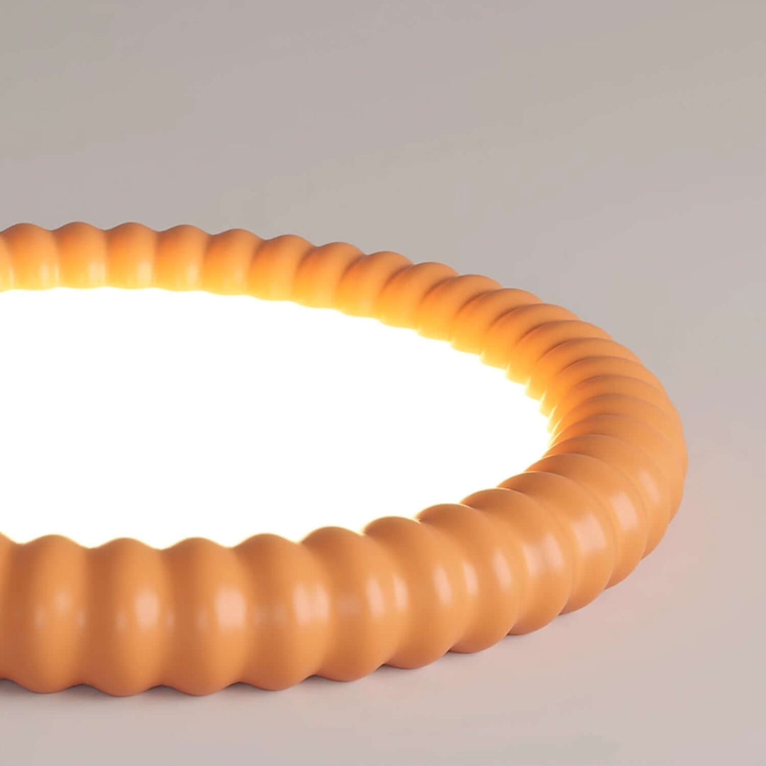 Plafonnier LED moderne - design ondulé