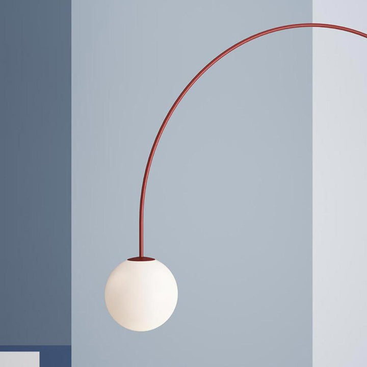 Suspension élégante en verre et métal