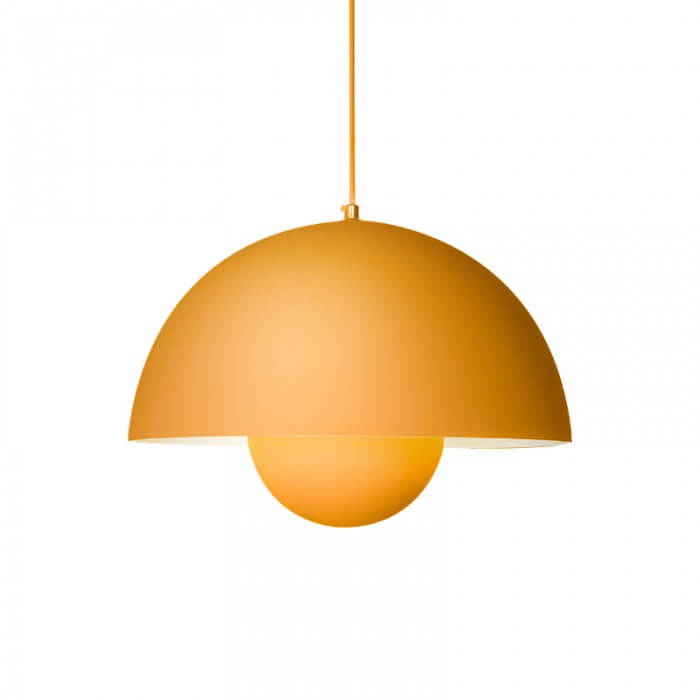 Suspension design macaron bourgeon de fleur