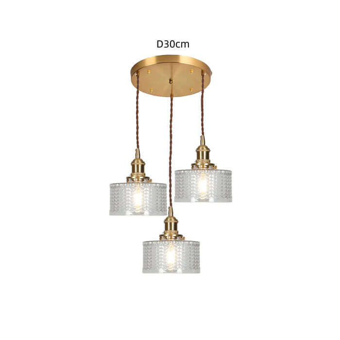 Elegante Vintage Kristallglas Hängelampe