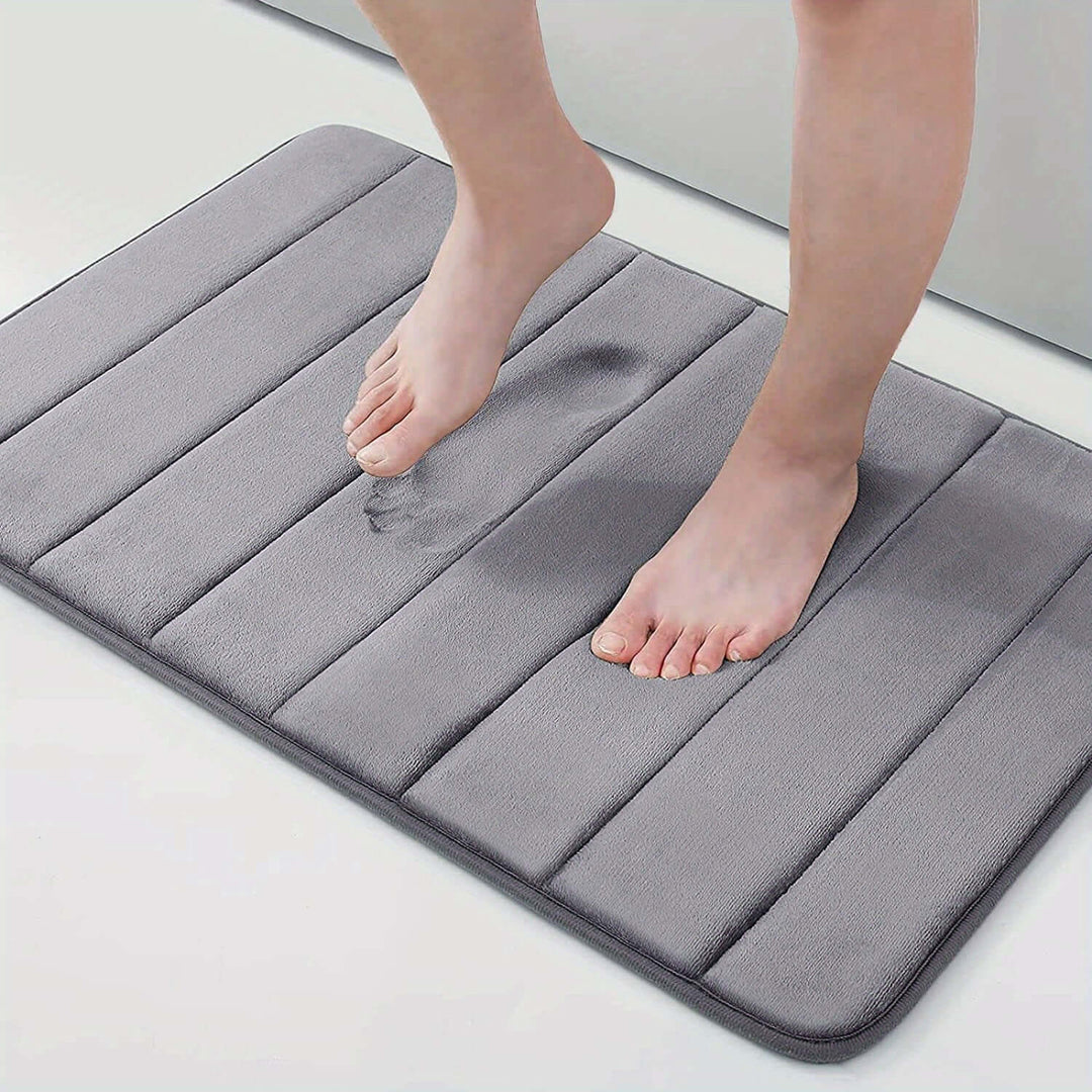 Luxus Antirutsch-Badematte - Weich & Saugstark