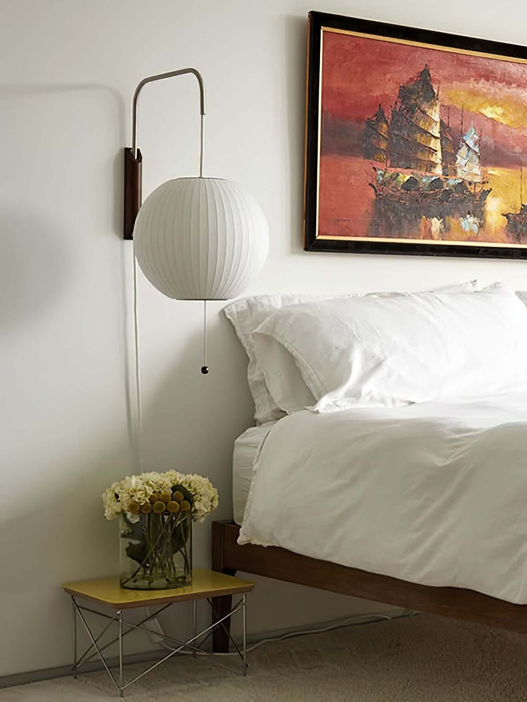 Moderne Wandleuchte Kugel Design Warmweißes Licht