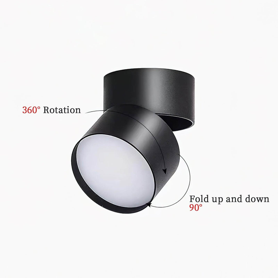 Drehbare LED Deckenleuchte - Warmweiß