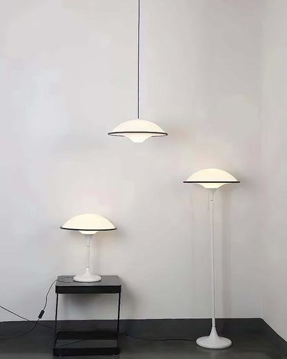 Designer Tischlampe Fontana Schwarz