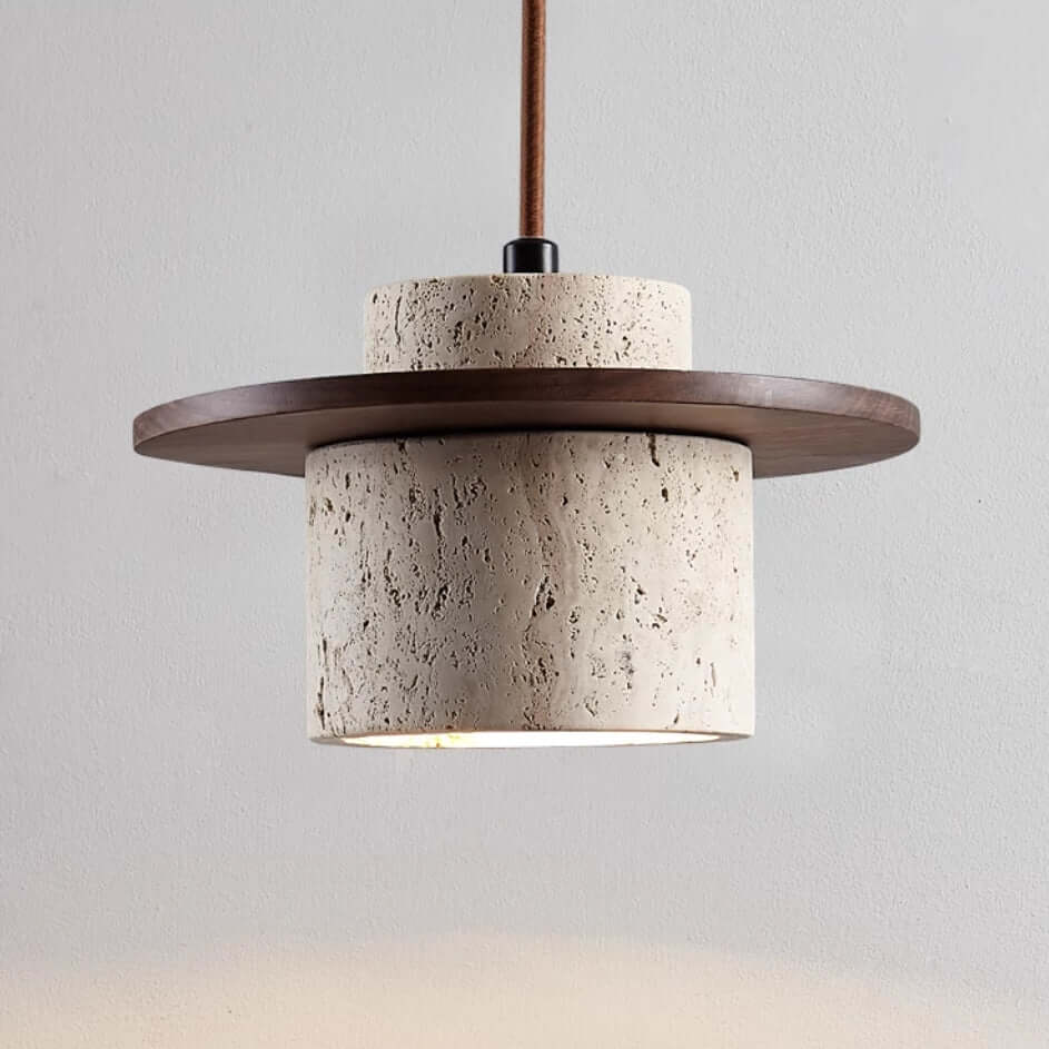 Hängelampe Travertin Designlampe