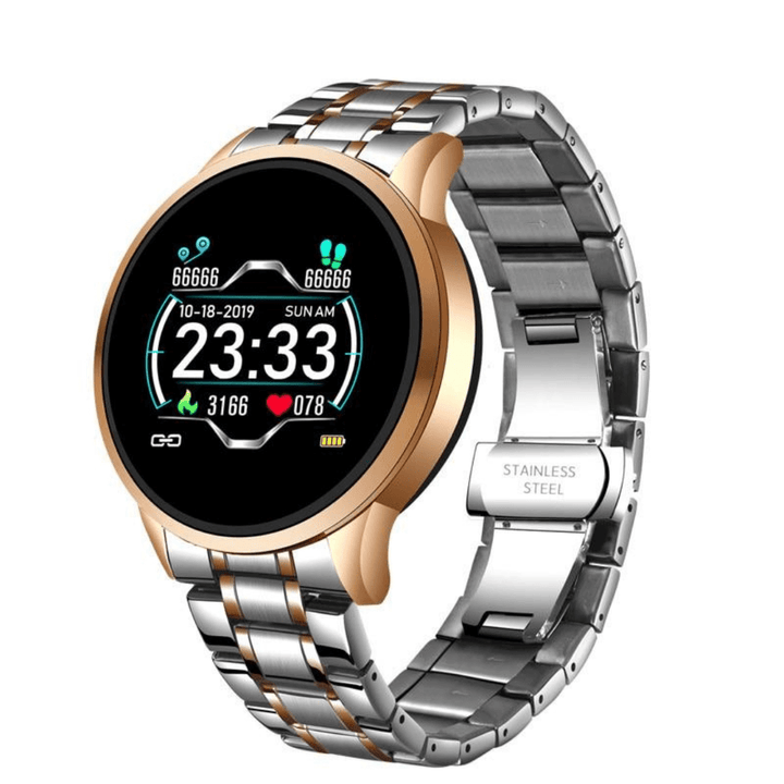 Klassische Smartwatch mit Fitness-Tracker