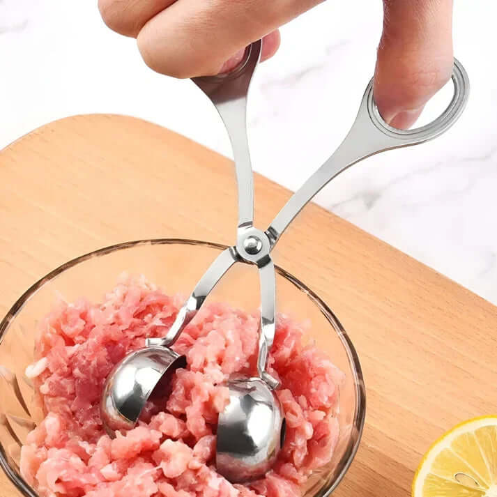 Edelstahl Fleischbällchenformer - Ideal für perfekte Bällchen