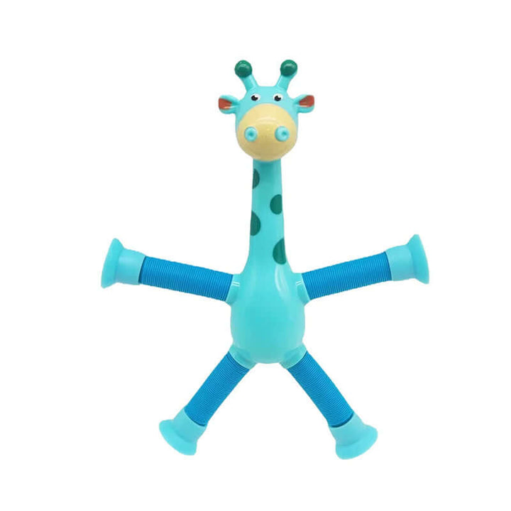 Flexibles Giraffenspielzeug mit Saugnapf