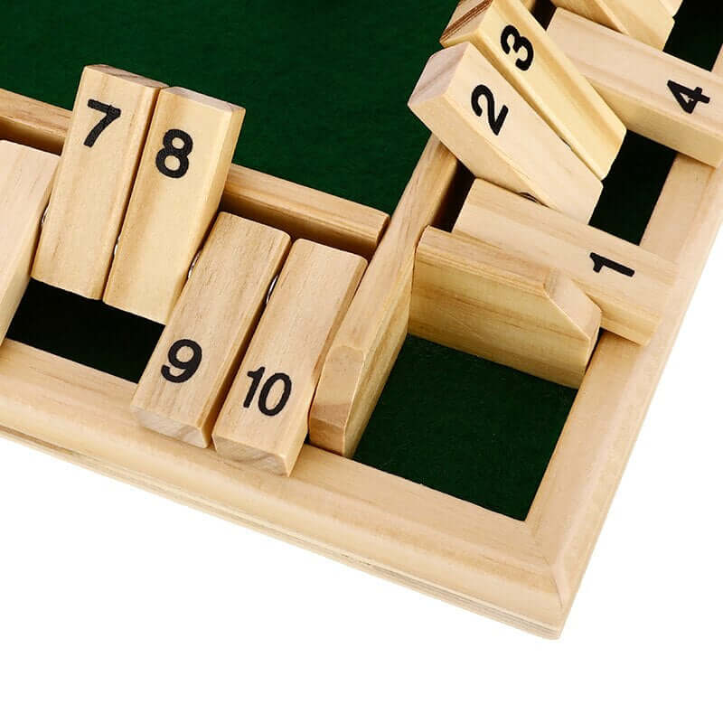 Holzbrettspiel für Kinder - Zahlen lernen durch Spielen