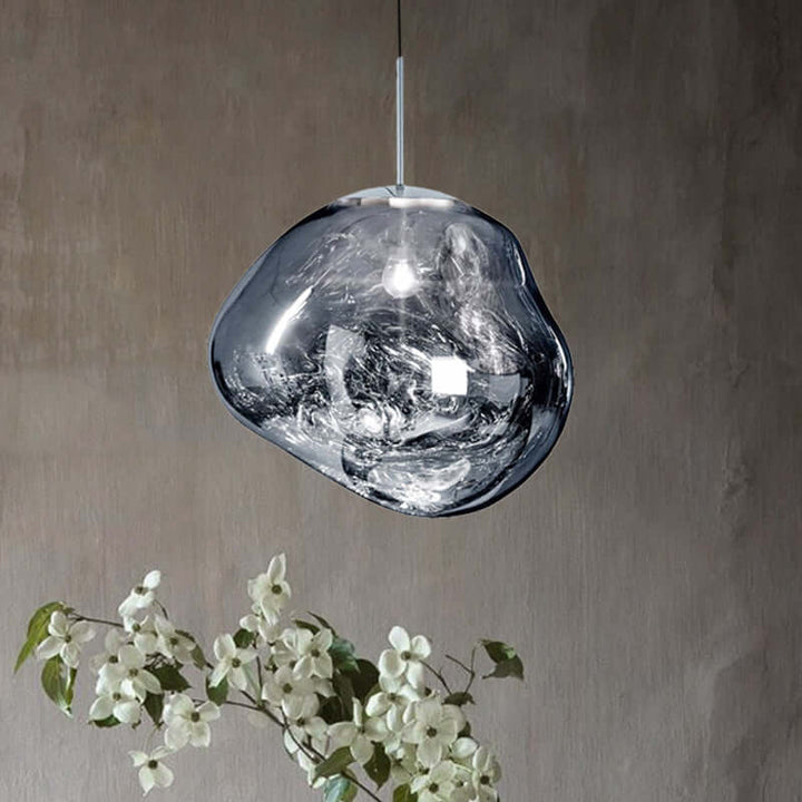 Suspension moderne en verre - éclairage de plafond