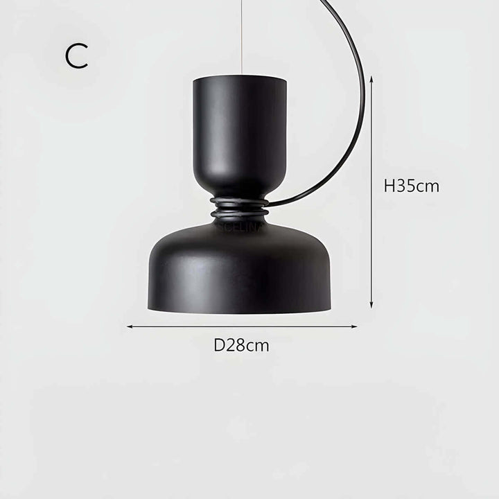 Geometrische LED Pendelleuchte Modernes Design