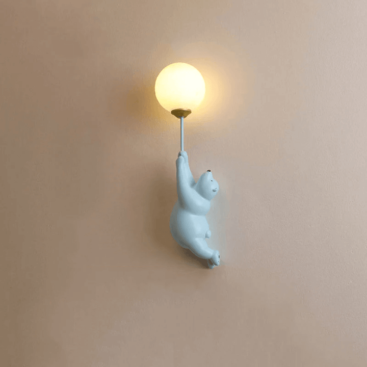 LED-Wandleuchte Bär Design Kinderzimmer