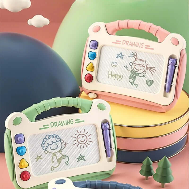 Magnetisches Zeichenbrett für Kinder - Kreativ Set