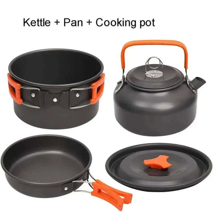 Leichtes Camping Kochset Outdoor
