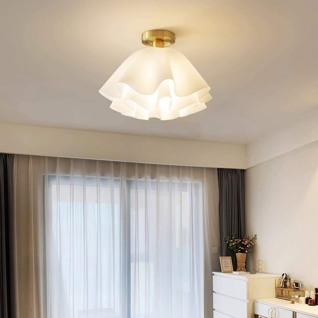 Plafonnier moderne en cuivre