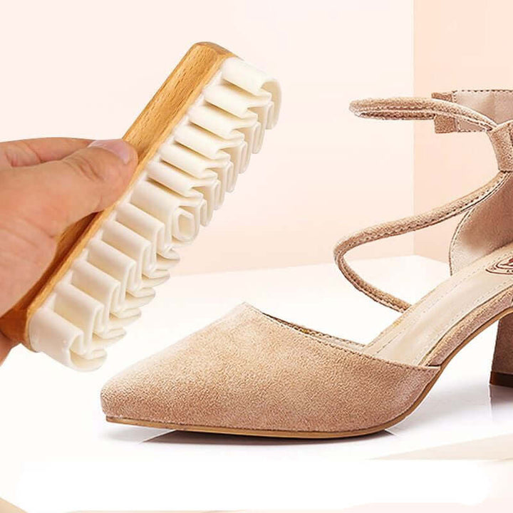 Schuhbürste aus Gummi - Schonende Reinigung für alle Schuhe
