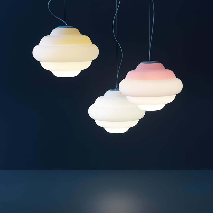 Gradient Wolken Pendelleuchte