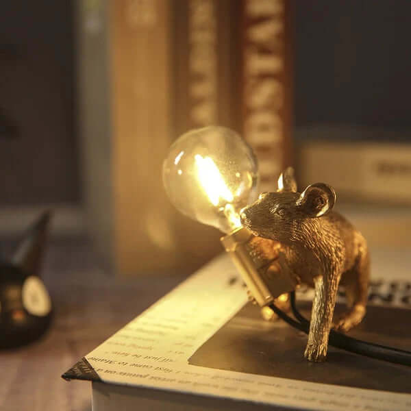 Dekorative Maus-Tischlampe
