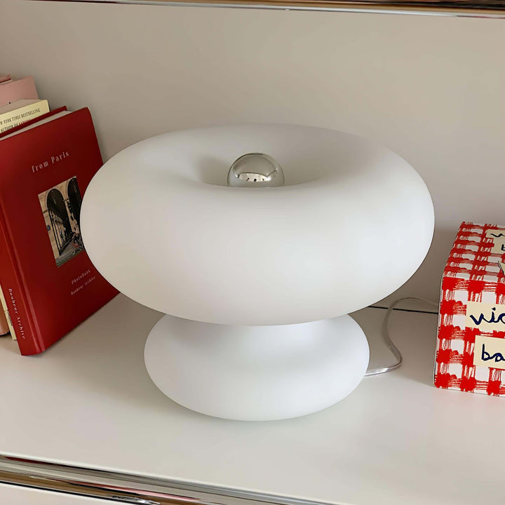 Lampe de table Donut design moderne éclairage intérieur LED