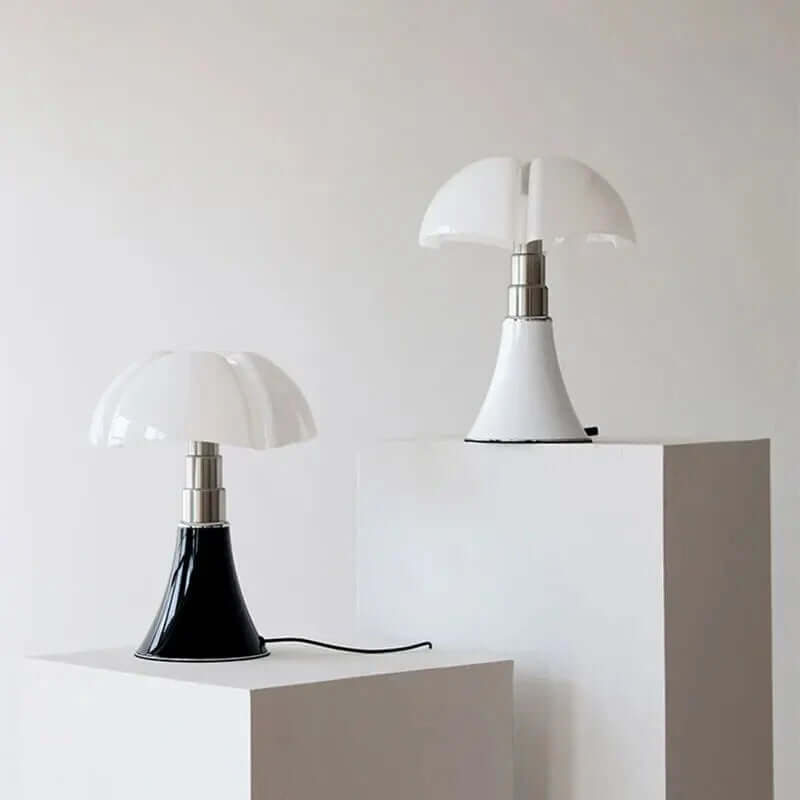 Höhenverstellbare Design-Tischlampe