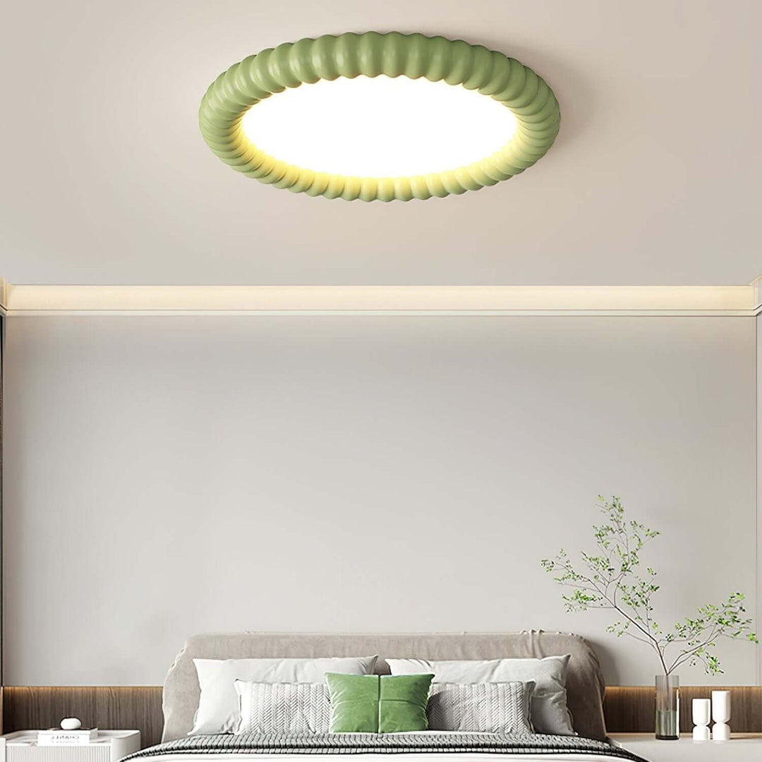 Plafonnier LED moderne - design ondulé