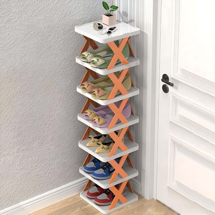 Faltbares Schuhregal Organizer - Platzsparend & Vielseitig