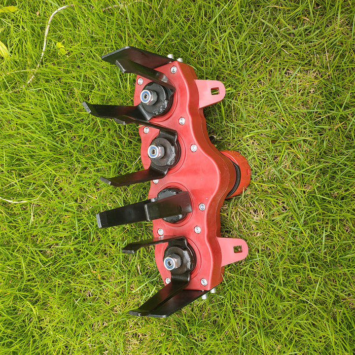 Effizienter Unkrautentferner Kopfaufsatz für Gartenpflege, aus langlebigem Material, entfernt Unkraut tief und schonend.