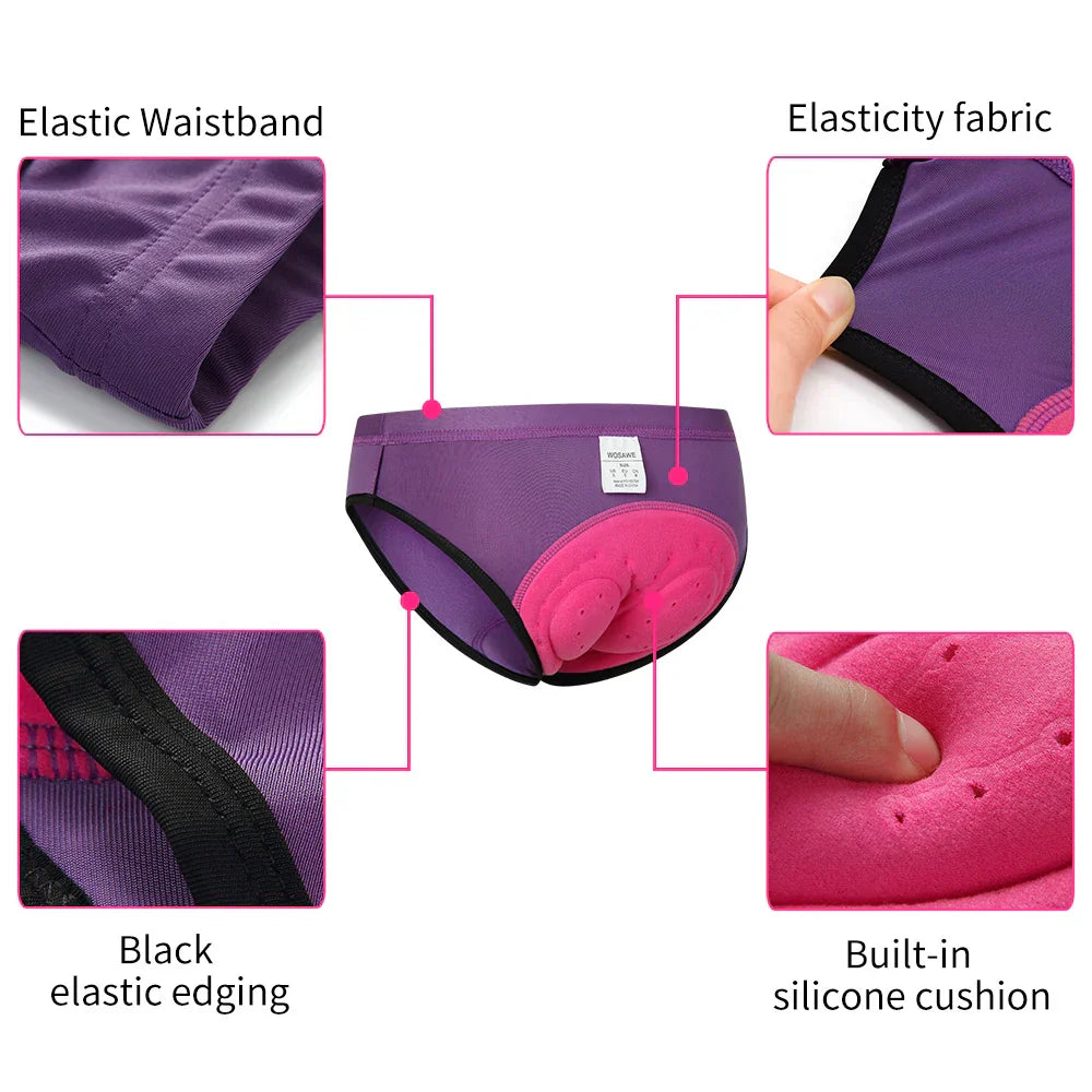"Elegante Damen Radunterwäsche, zeitloses Design, hoher Komfort, ideal fürs Radfahren und täglichen Gebrauch."