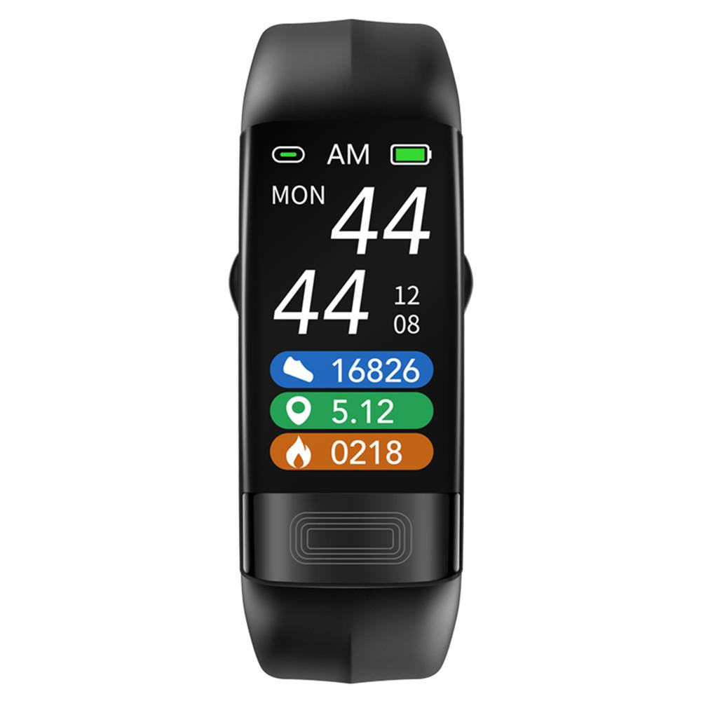 "Elegante Damen-Smartwatch mit Silikonarmband, Blutdruck- & EKG-Tracker, IP67, ideal für Gesundheit und Stil."
